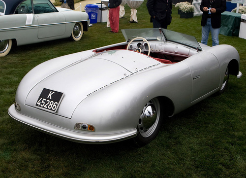 Known internally as the 356 2 the new Porsche was even more Volkswagen than