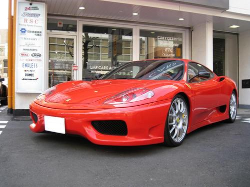 Fine attitude for Ferrari 360 modena