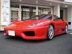 Fine attitude for Ferrari 360 modena